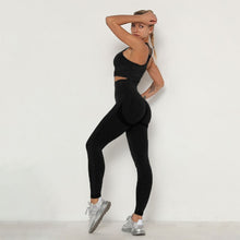 Load image into Gallery viewer, Gazlysta seamless Women workout outfit-2 piece set
