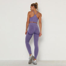 Load image into Gallery viewer, Gazlysta seamless Women workout outfit-2 piece set
