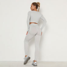 Load image into Gallery viewer, Gazlysta seamless Women workout outfit-2 piece set
